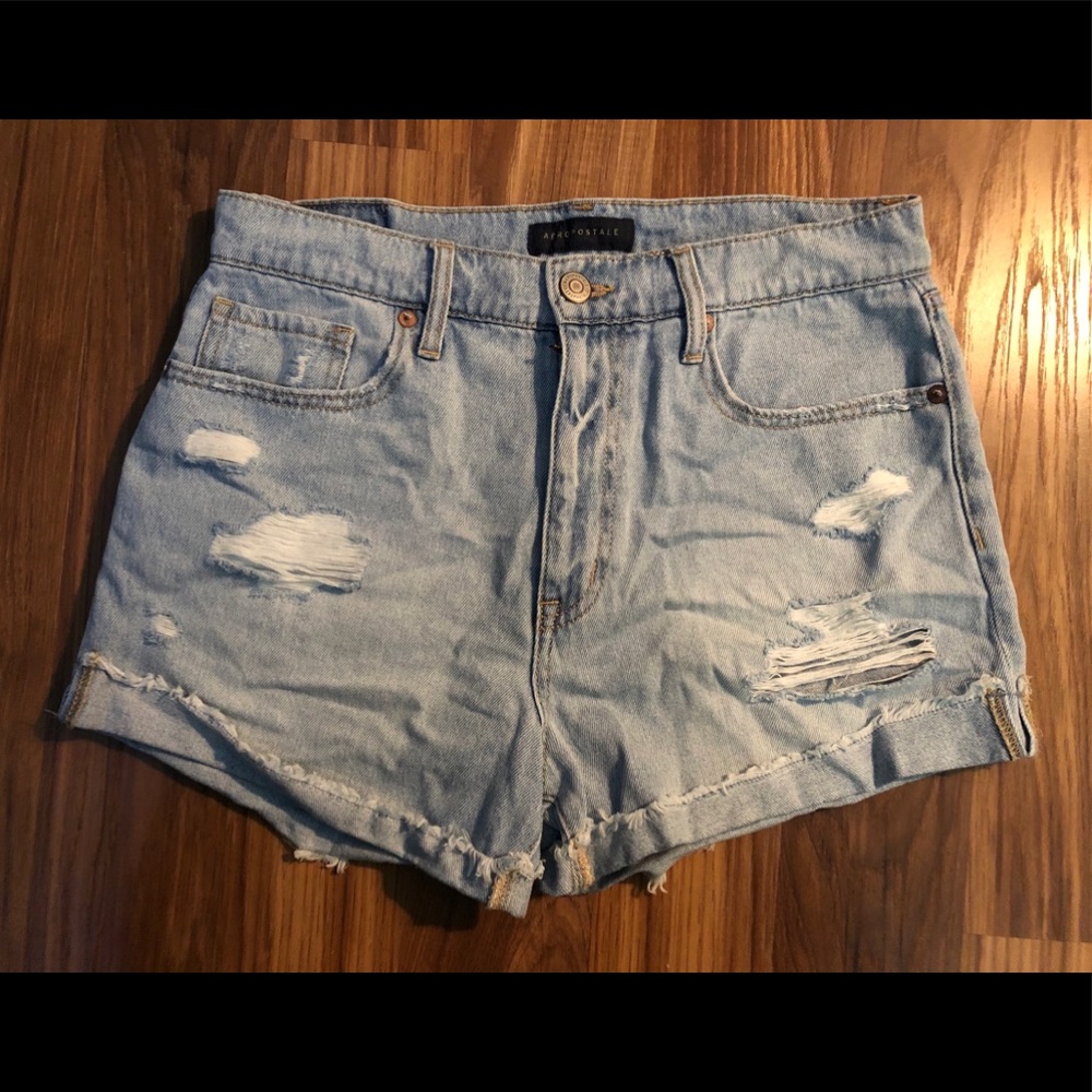 Aeropostal Jean “Mom” Shorts